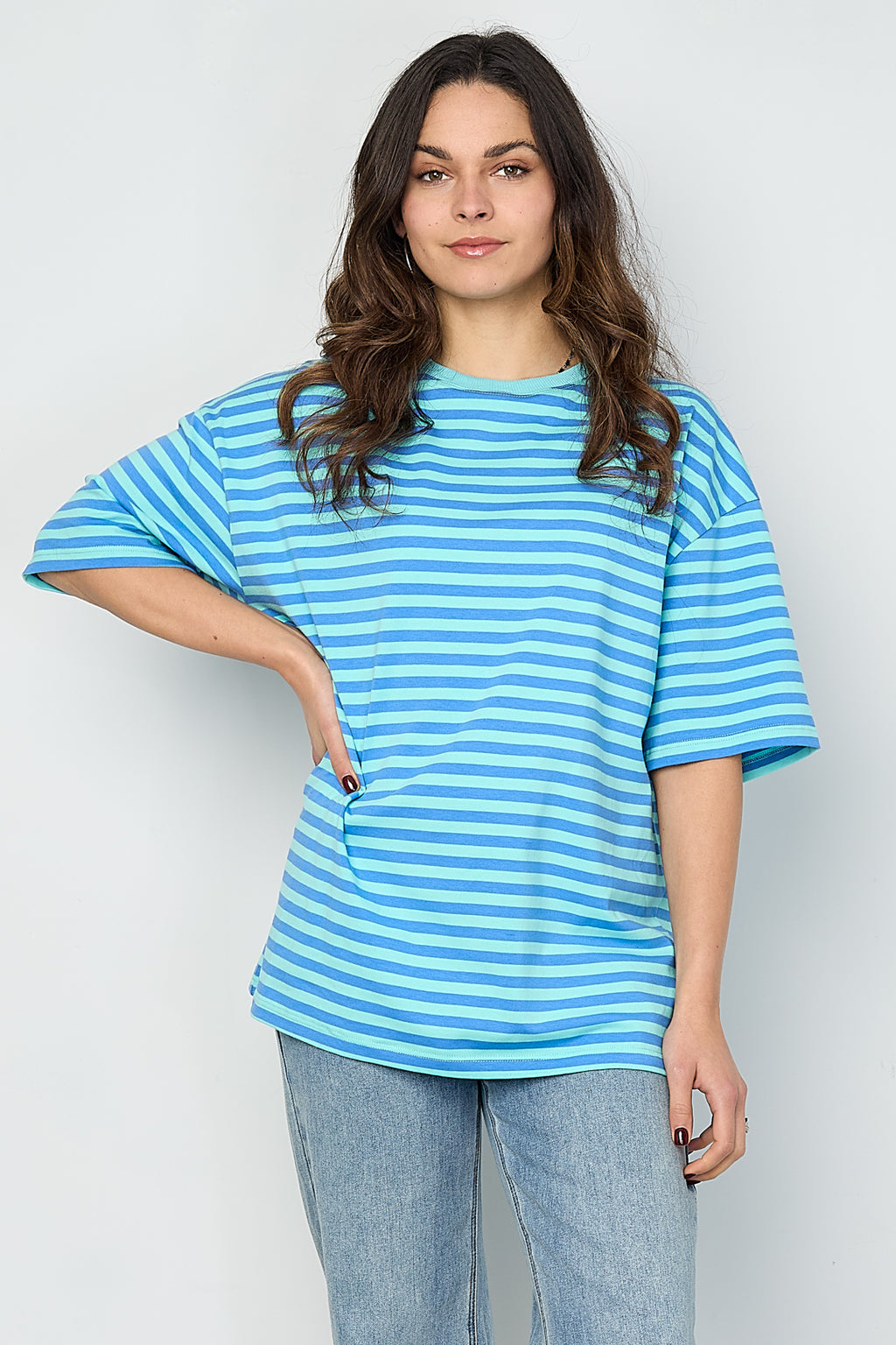 The Colorful Striped Tee